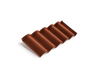 Композитная черепица Metrotile ROMANA Терракотовый