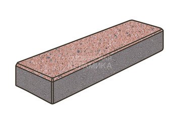 Тротуарная плитка Готика, Брусок Premiun Gold, 180x60x80 мм, цвет Голд 18 1