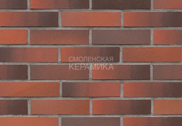 Кирпич лицевой полнотелый ЛСР Красный флэш гладкий, 1НФ 1