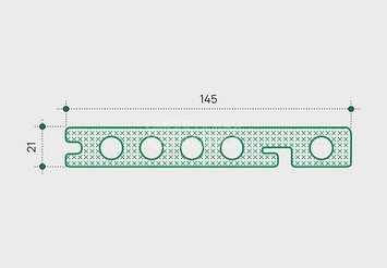 Финишная доска EasyDecking Co-Extrusion 145×21×4010 мм, Driftwood 5