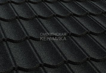 Композитная черепица AeroDek Традиция Черный бриллиант (17) 1