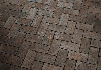 Тротуарный клинкер Feldhaus Klinker umbra ferrum P609KF 200x100x45 1