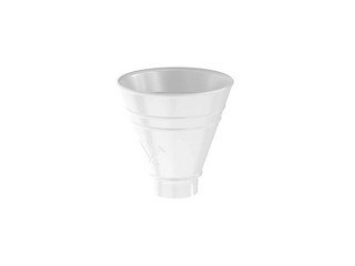 Воронка водосборная круглая 100, AQUASYSTEM PU, RAL9003