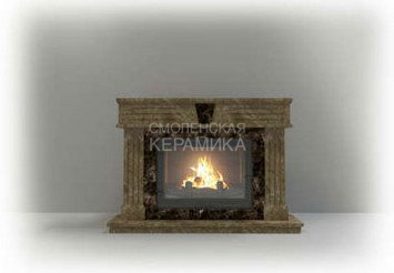 Портал Прага из мрамора Крема Марфил, Бидасар Браун 1