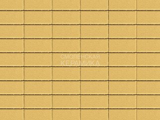 Тротуарная плитка BRAER Прямоугольник Песочный, 60 мм