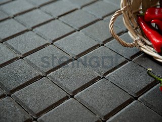 Брусчатка Steingot Серия "СТАНДАРТ 60", Квадрат черный