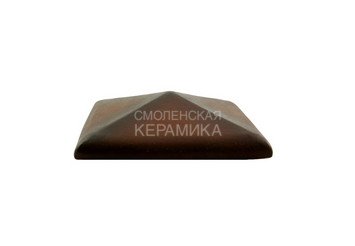 Колпак для забора ZG Clinker клинкерный С30 ольха 1