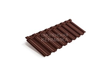 Композитная черепица Metrotile METROCLASSIC Бордовый 1
