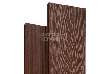 Террасная доска Latitudo Solid полнотелая 150x21x4000 мм, Каштан 1