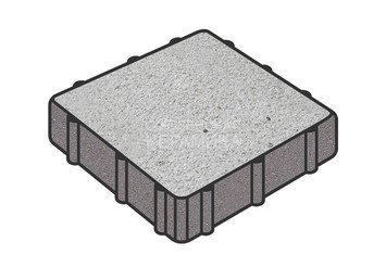 Тротуарная плитка Готика, Квадрат Premium Gold, 200x200x60 мм, цвет Голд 22 Кристалл 1