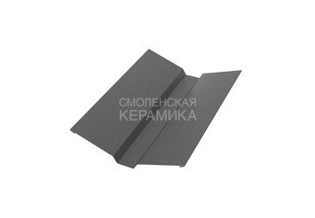Модульный профиль AQUASYSTEM Стокгольм PE GLANCE Zn 140 Коричневый RAL 8017 1185х780 мм 1