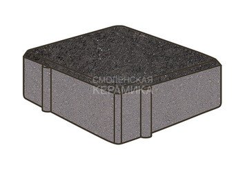 Тротуарная плитка Готика, Квадрат Premium Gold, 100x100x100 мм, цвет Голд 21 1