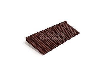 Композитная черепица Metrotile METROSHAKE II Бордовый 1