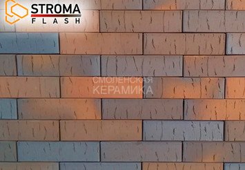 Кирпич облицовочный СТРОМА, 1,4НФ Flash Royal кора дуба 1