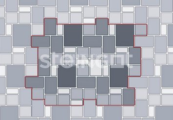Тротуарная плитка Steingot Серия БАВАРИЯ Fumo Bello, 60 мм 4