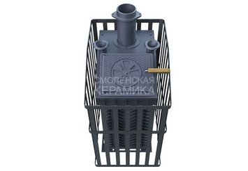 Печь чугунная для бани Технолит GFS ЗК 40 (П2) Ураган 4
