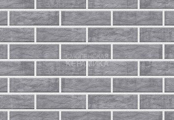 Термопанель фасадная YGIN BRICK WALL, серый, 1040х510 мм, EPS 50 мм 2