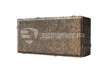 Тротуарная плитка BRAER Прямоугольник Color Mix Каштан, 40 мм 3