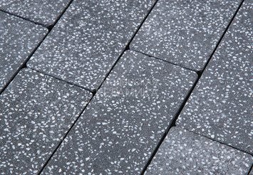 Гранитная тротуарная плитка Готика, Квадрат Granite FINO, 600x600x80, Суховязкий 2