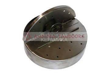 Коробка для копчения нерж.430 d16см выс. 4см 1