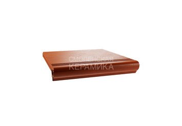 Ступень из полимерного композита рядовая ZKING Verona красная 3