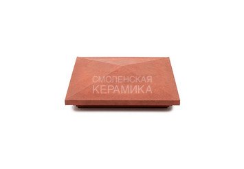 Колпак на столб WEECO 38,5х38,5 см, цвет терракот 2
