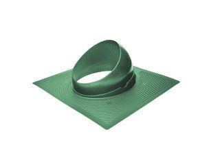Основание вент. трубы для гиб. черепицы Base-VT 125/150 зеленый