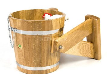 Обливное устройство BentWood из дуба малое натуральное 12л 1