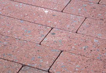 Гранитная тротуарная плитка Готика, Квадрат Granite FINO, 400x400x80, Травертин 2