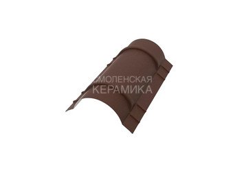 Конёк полукруглый R90мм (Длина 1.97м) AQUASYSTEM Pural BT 1