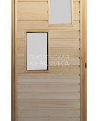 Дверь банная (липа) 1,90х0,70, ДС-12 правая 1