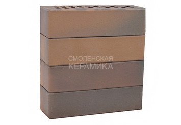 Клинкер фасадный ЛСР Классика «Прага» гладкий 4