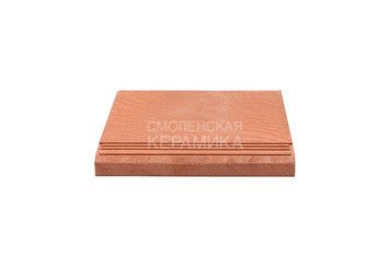 Ступень фронтальная для лестниц WEECO Берлин 34х33 cм, цвет терракот 2
