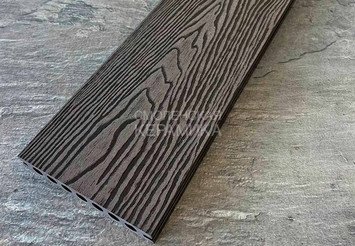 Террасная доска Latitudo PRO 2 усиленная 145х22х6000 мм, Венге 2