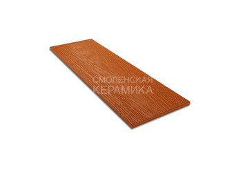 Фибросайдинг DECOVER 1800 Terracotta дерево 1