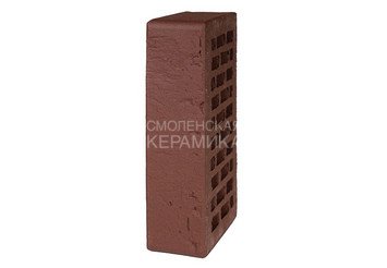 Кирпич лицевой керамический ЛСР Винный, крафт, 1НФ 5